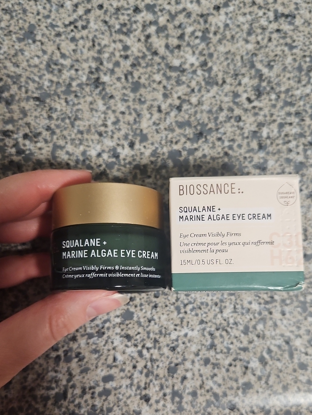 NWT Biossance Squaline + Marine Alhae Eye Cream